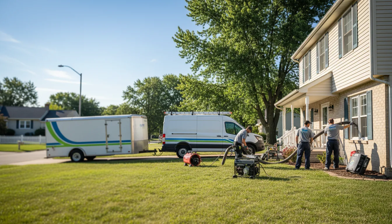 Flooded Basement Restoration And Cleanup With Repair in Wolcott, CO near me